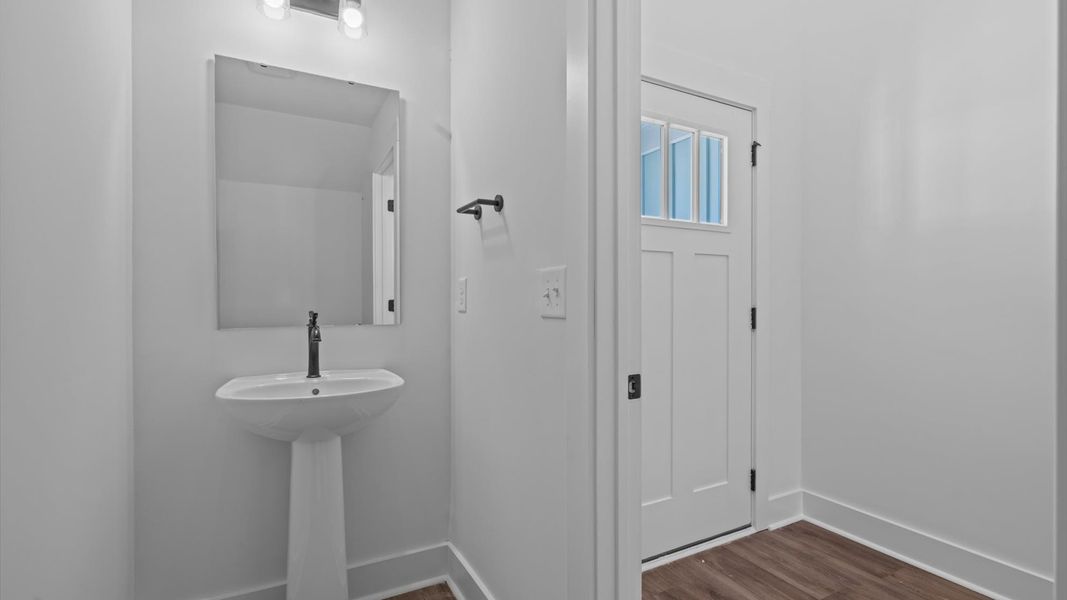 Furnished interior view inside a new home in Village at Midway, Anderson (Image 5).