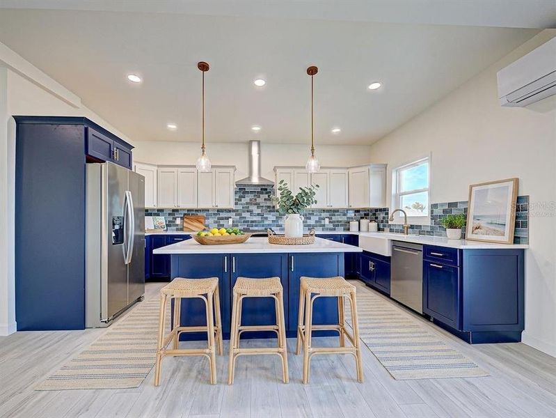 Furnished interior view inside a new home in , Placida (Image 9). Furnished interior view inside a new home in , Placida (Image 9).