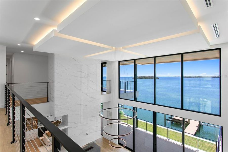 Furnished interior view inside a new home in , Tierra Verde (Image 39).
