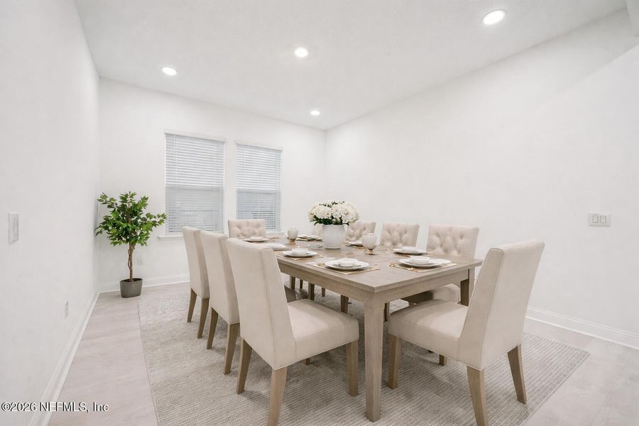 Furnished interior view inside a new home in , St. Augustine (Image 5).