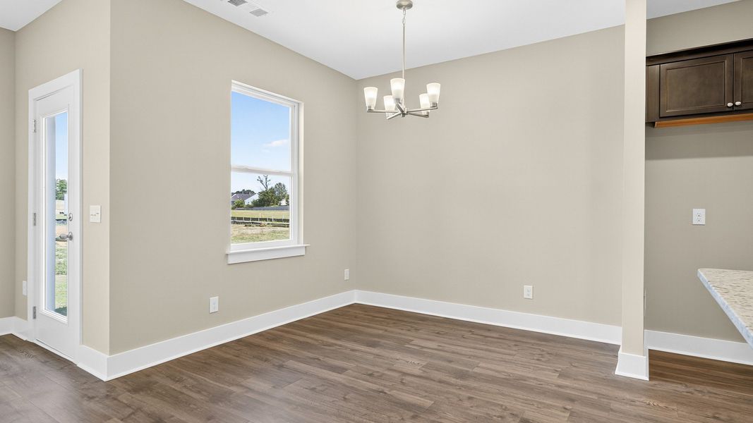 Spacious, unfurnished interior of a new home in McClure Farms, Columbia (Image 23).