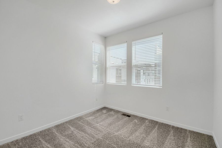 Spacious, unfurnished interior of a new home in Central Park, Denver (Image 10). Spacious, unfurnished interior of a new home in Central Park, Denver (Image 10).