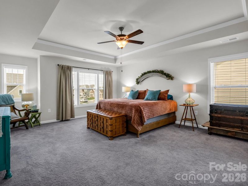 Spacious Primary Bedroom