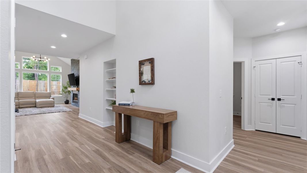 Furnished interior view inside a new home in Elkins Lake, Huntsville (Image 9).