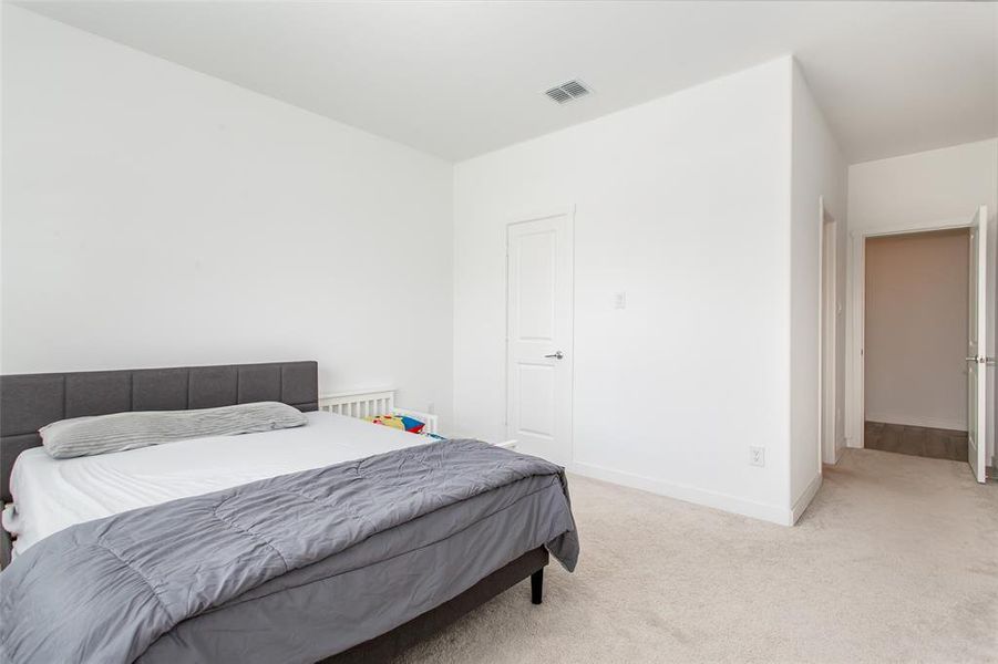 1st floor secondary bedroom with ensuite Bathroom.