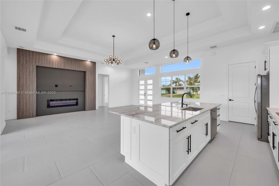 Furnished interior view inside a new home in , Port St. Lucie (Image 7).