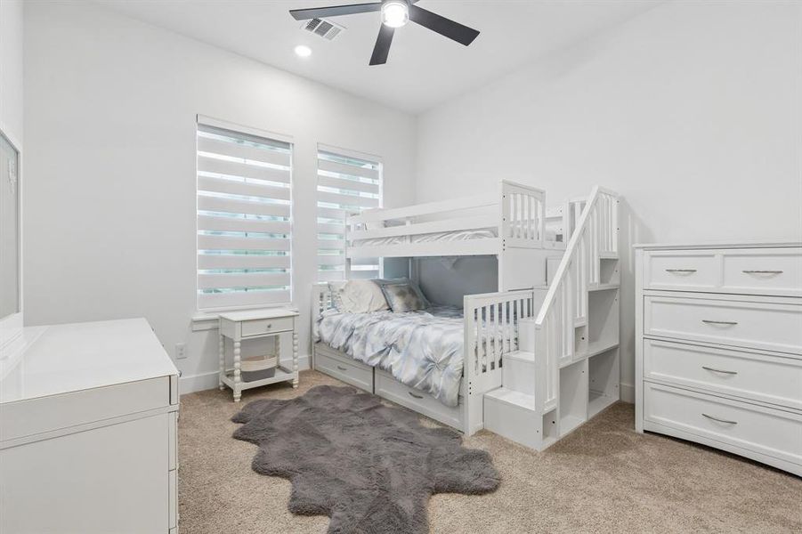 Furnished interior view inside a new home in Windsong Ranch 71' Series, Prosper (Image 25).