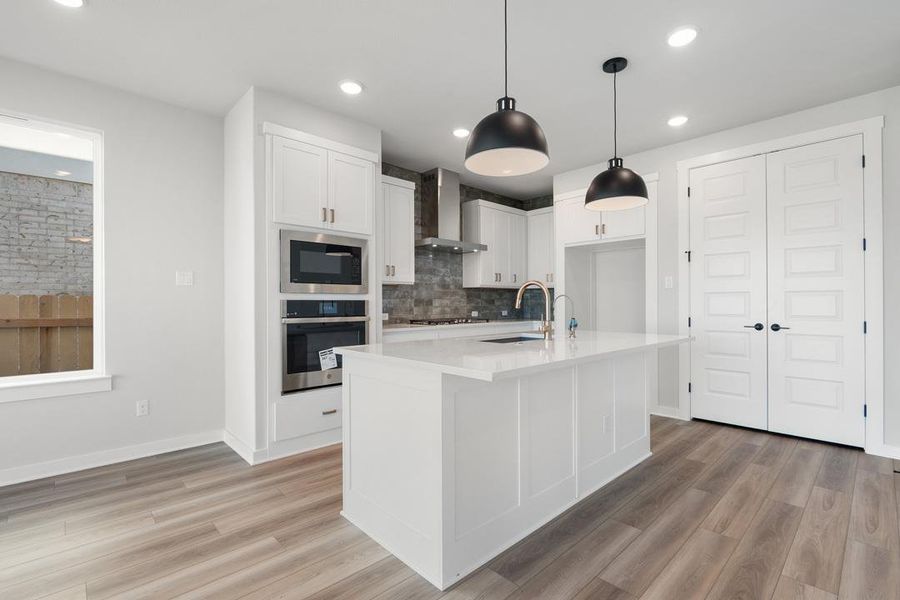 Furnished interior view inside a new home in Flora, Hutto (Image 8).