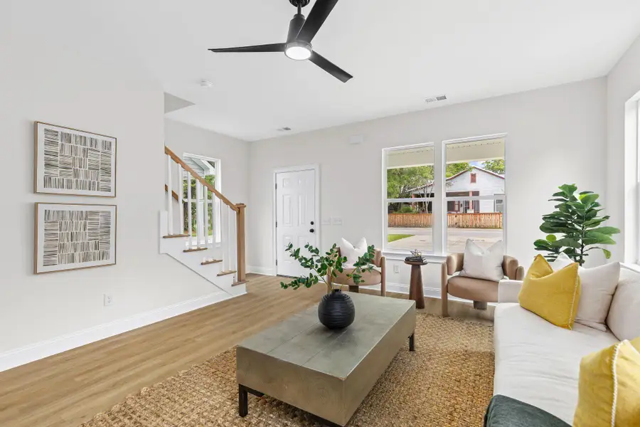 Furnished interior view inside a new home in , North Charleston (Image 6).
