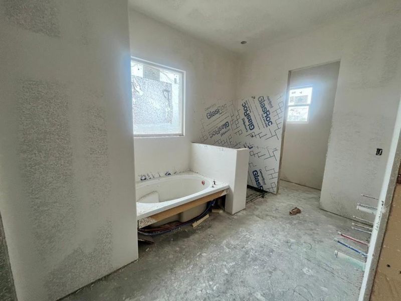 In-progress construction of a new home in Eagle Ridge Estates, Weatherford, TX (Image 5).