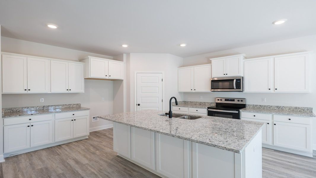 Representative furnished interior of a home built from the The Victoria by D.R. Horton in Meadows at Rehwinkel, Crawfordville (Image 9).
