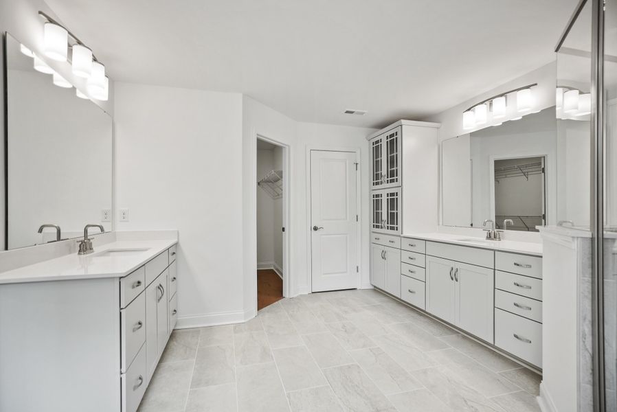 Owner's Bath with Walk-In Shower and Optional Freestanding Tub