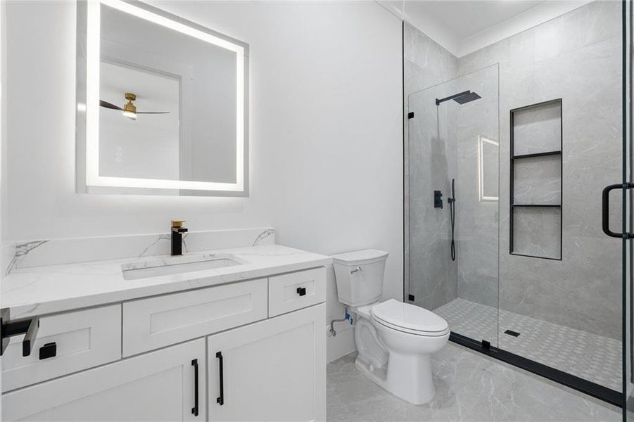 Furnished interior view inside a new home in , Lawrenceville (Image 10).