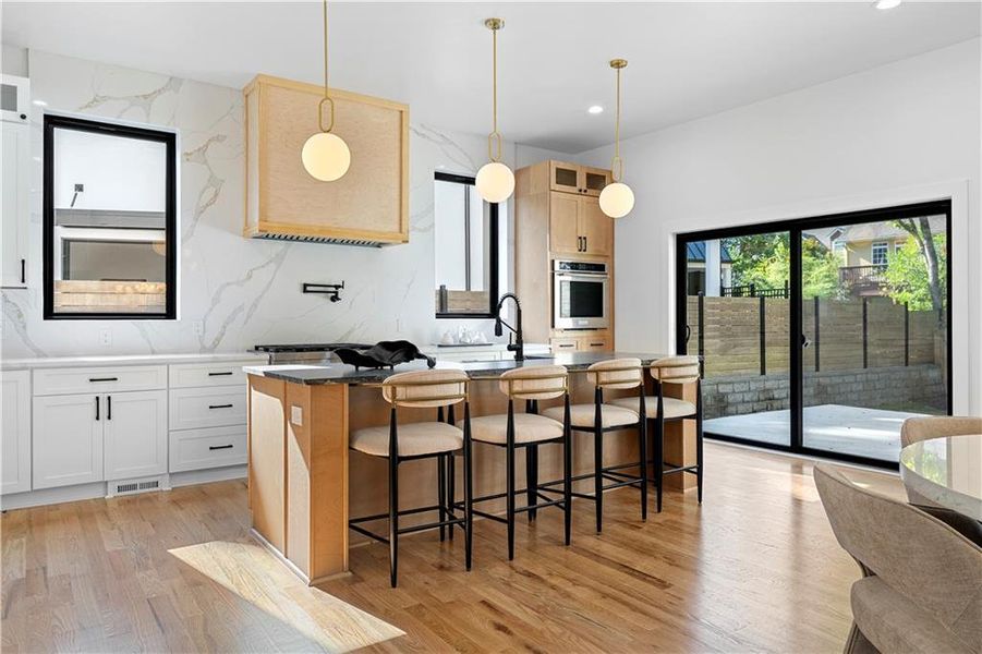 Furnished interior view inside a new home in , Atlanta (Image 58).
