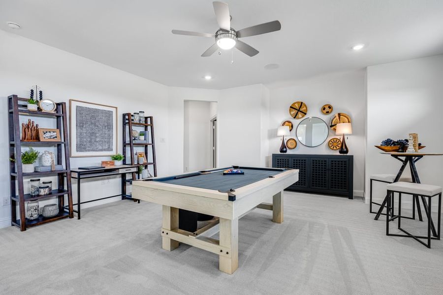 Furnished interior view inside a new home in The Ridge at Northlake, Northlake (Image 11).