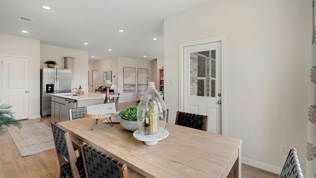 Furnished interior view inside a new home in Thunder Rock, Marble Falls (Image 17).