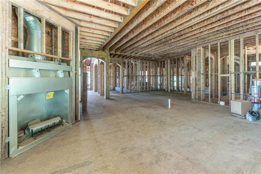 In-progress construction of a new home in , Canton, GA (Image 46). In-progress construction of a new home in , Canton, GA (Image 46).