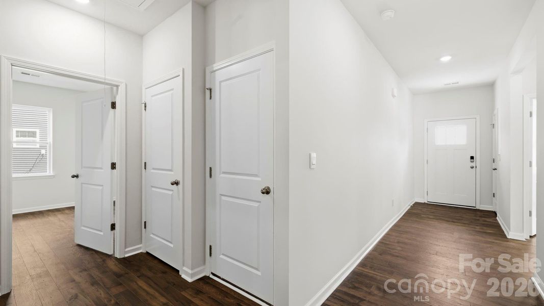 Spacious, unfurnished interior of a new home in Tap Root Farms, Fletcher (Image 22). Spacious, unfurnished interior of a new home in Tap Root Farms, Fletcher (Image 22).