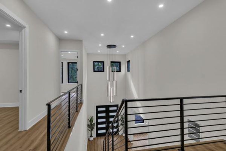 Furnished interior view inside a new home in , Atlanta (Image 16).