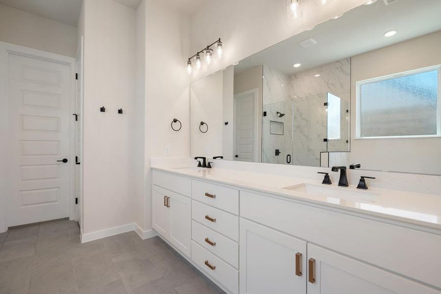 Furnished interior view inside a new home in Arbor Collection at Heritage, Dripping Springs (Image 14).