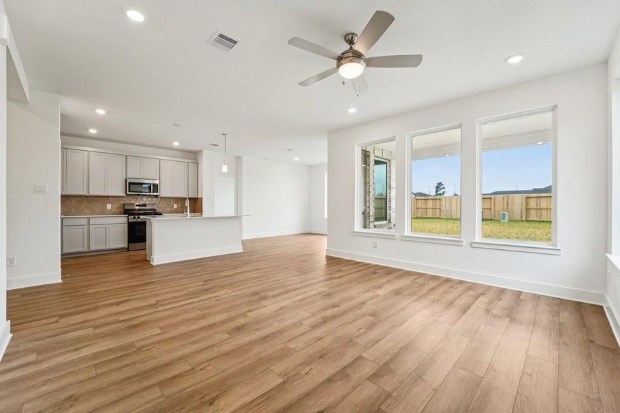 Great Room + Kitchen