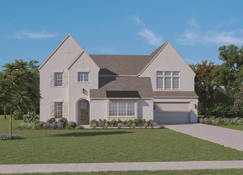Representative exterior photo of a completed home built from the The Collin by Homebound in Park Place, Prosper, TX (Image 12).
