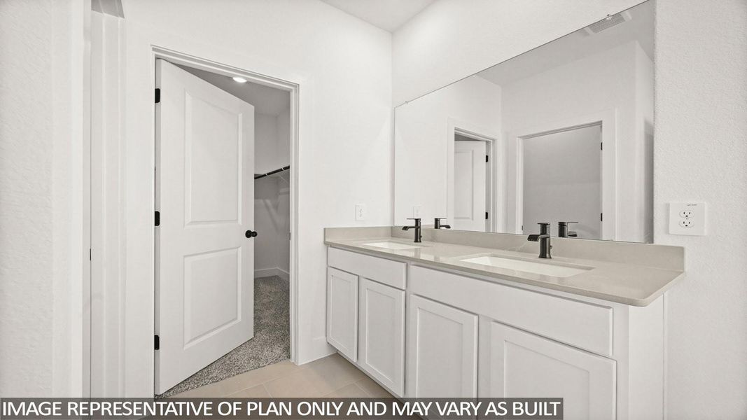 Furnished interior view inside a new home in Newport Pointe, Crosby (Image 7).