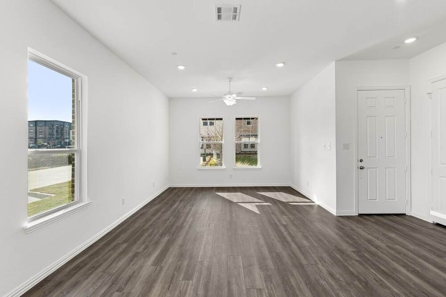 Rice Townhome Living Area