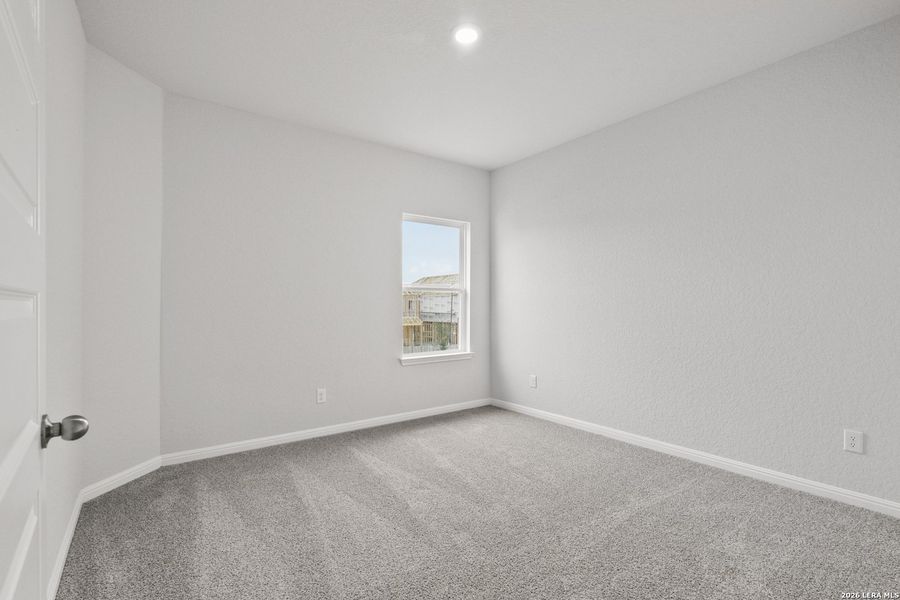 Spacious, unfurnished interior of a new home in Melissa Ranch, San Antonio (Image 17). Spacious, unfurnished interior of a new home in Melissa Ranch, San Antonio (Image 17).