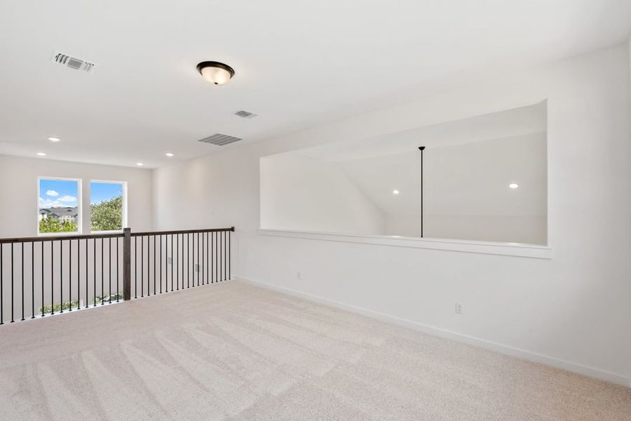 Spacious, unfurnished interior of a new home in Arbor Collection At Wolf Ranch, Georgetown (Image 32).