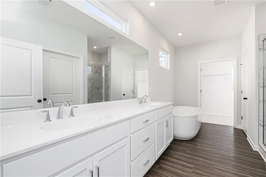 Furnished interior view inside a new home in Riverside Ridge, Lawrenceville (Image 5).