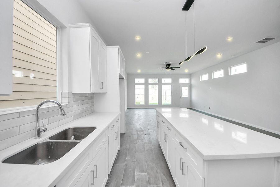 Furnished interior view inside a new home in , Houston (Image 3).