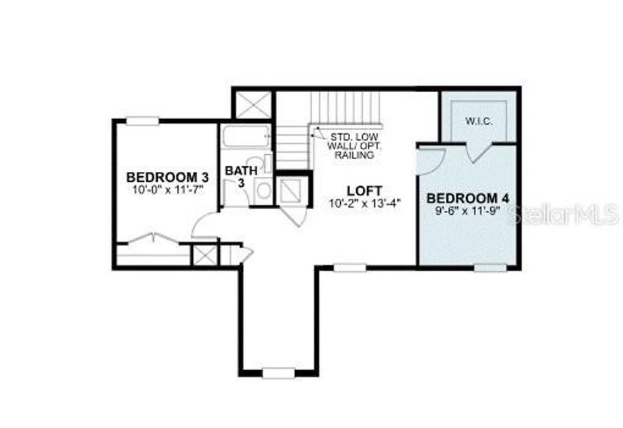 2D floor plan layout of this home in Turnleaf, Punta Gorda, FL (Image 2). 2D floor plan layout of this home in Turnleaf, Punta Gorda, FL (Image 2).