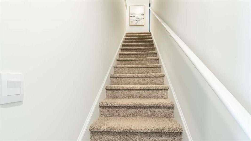 Spacious, unfurnished interior of a new home in Barrett Cove, Marietta (Image 18). Spacious, unfurnished interior of a new home in Barrett Cove, Marietta (Image 18).
