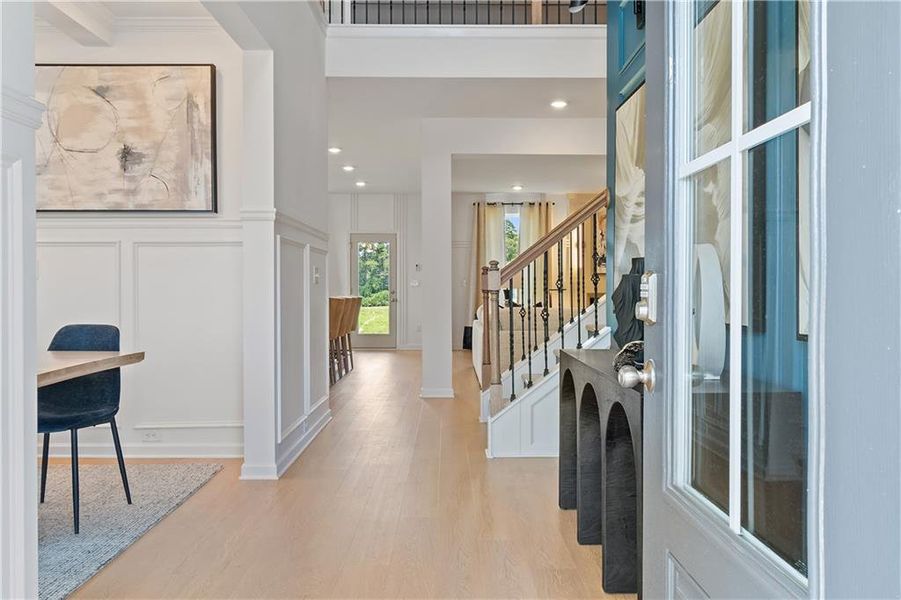 Furnished interior view inside a new home in Westwind Estates, Hampton (Image 27).