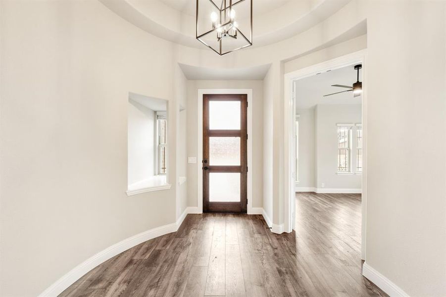 Spacious, unfurnished interior of a new home in Ridgepoint, Midlothian (Image 17).