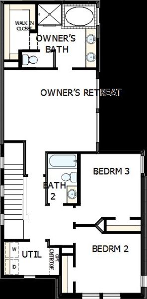 2D floor plan layout of this home in Talia – Cottage Series, Mesquite, TX (Image 4). 2D floor plan layout of this home in Talia – Cottage Series, Mesquite, TX (Image 4).