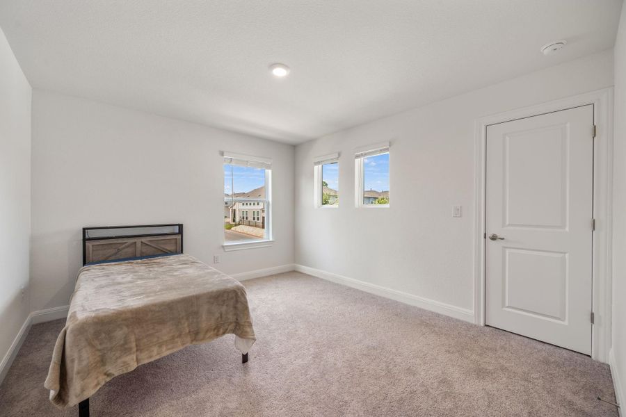 Furnished interior view inside a new home in Messinger Village, Austin (Image 16).