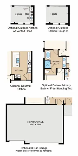 2D floor plan layout of this home in Tiburon, Nokomis, FL (Image 4). 2D floor plan layout of this home in Tiburon, Nokomis, FL (Image 4).