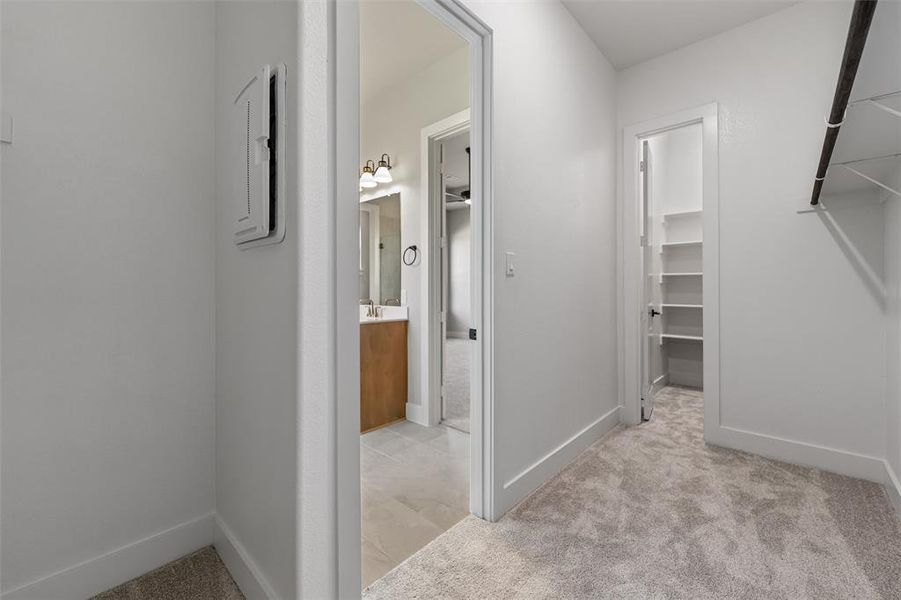 Spacious, unfurnished interior of a new home in Rocky Top, Krum (Image 29). Spacious, unfurnished interior of a new home in Rocky Top, Krum (Image 29).