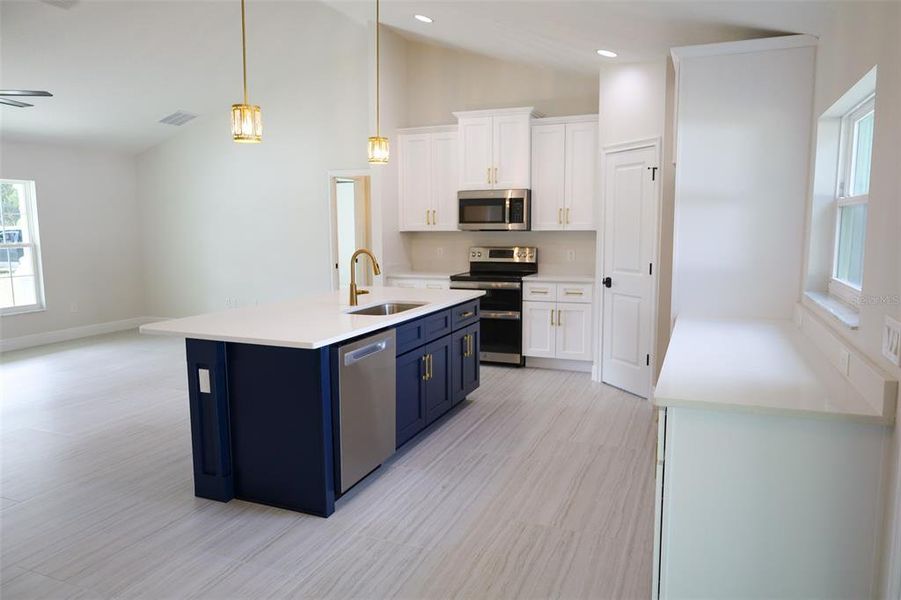 Furnished interior view inside a new home in , Ocala (Image 8). Furnished interior view inside a new home in , Ocala (Image 8).