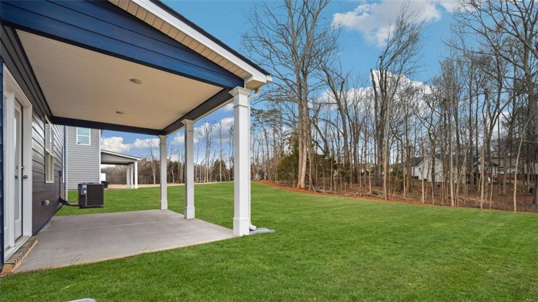 Exterior details and patio area of a home in Jackson Landing, Jefferson (Image 2).