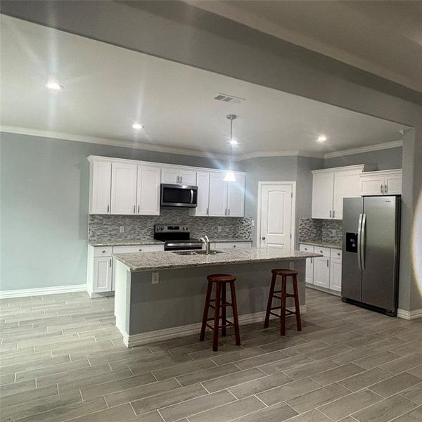 Furnished interior view inside a new home in , Trinidad (Image 3).