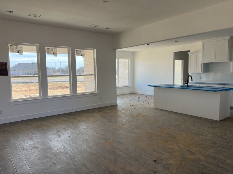 In-progress construction of a new home in Zion Valley, Poolville, TX (Image 9).