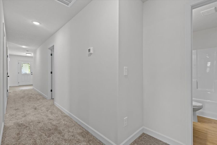 Representative unfurnished interior of a home built from the Yale by Enchanted Homes in Arcadia Village, Spartanburg (Image 21).