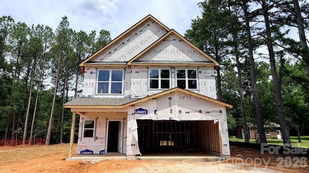 In-progress construction of a new home in , Concord, NC (Image 7).