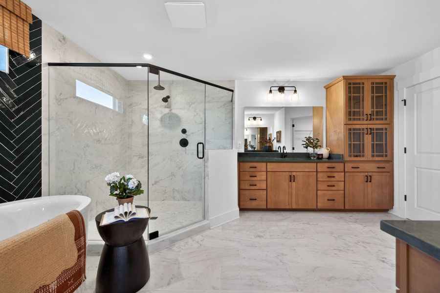 Representative furnished interior of a home built from the Riverton by Pulte Homes in Riversprings, Dacula (Image 47).