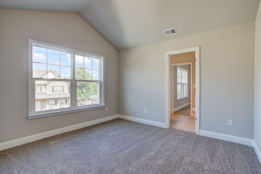 Expansive bedroom 4 includes walk in closet and bathroom