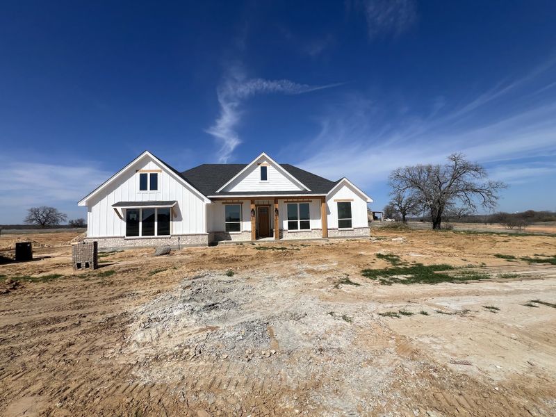 In-progress construction of a new home in Zion Valley, Poolville, TX (Image 14). In-progress construction of a new home in Zion Valley, Poolville, TX (Image 14).