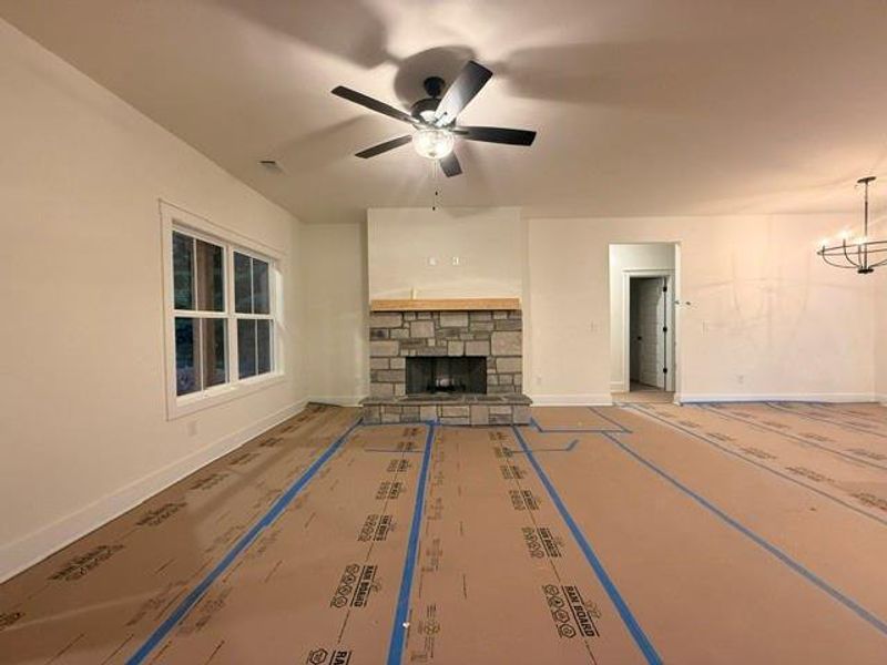 In-progress construction of a new home in , Dallas, GA (Image 17). In-progress construction of a new home in , Dallas, GA (Image 17).